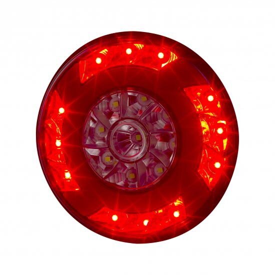 Horpol LED R&uuml;ckleuchte Lucy Rund &Oslash;122mm | LZD 2424