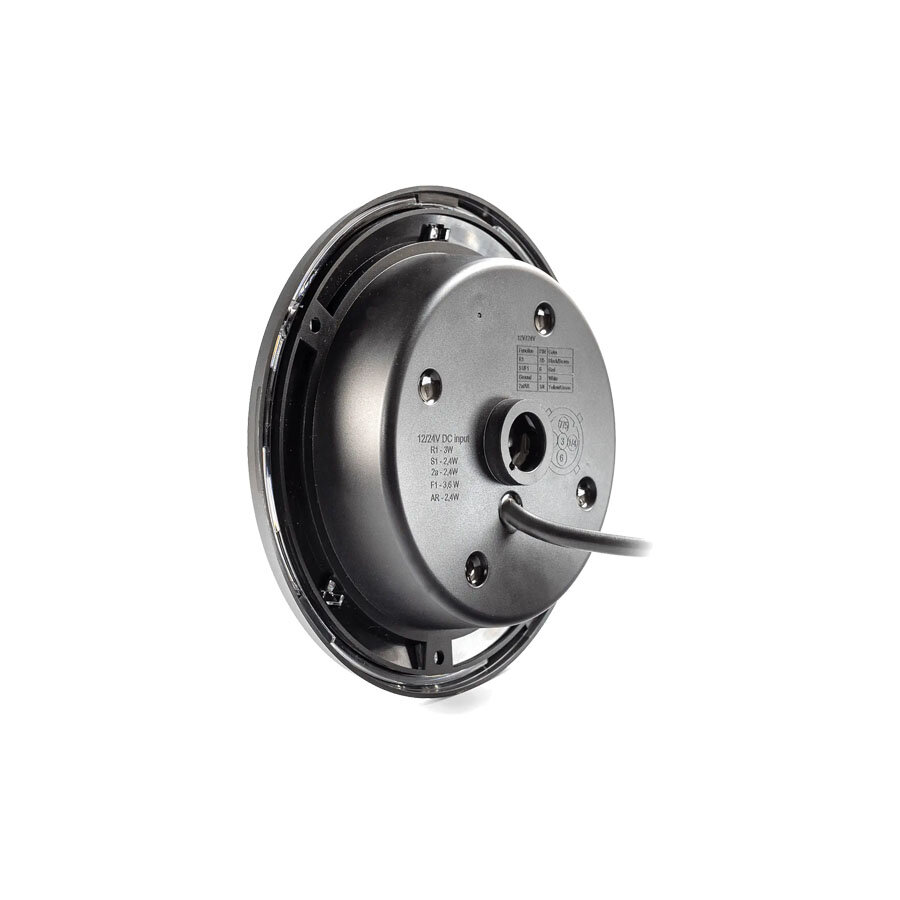 Fristom FT-314 LED-R&uuml;cklicht, 3 Funktionen, Schwarz, Einbau