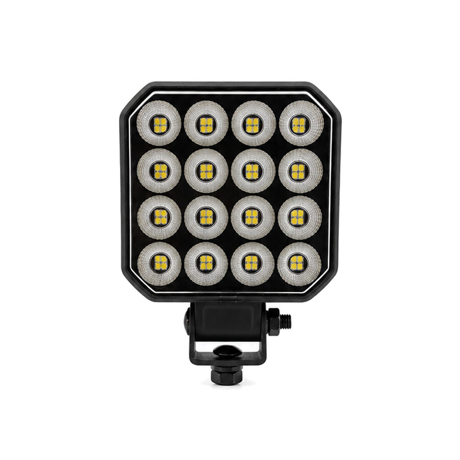 LED Arbeitsscheinwerfer 11 &times; 11 cm | 9.600 Lumen