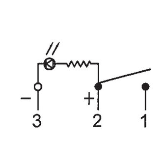 Einbau Schalter Rund 24V 10A Gr&uuml;n