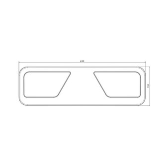 Fristom FT-700 LED R&uuml;ckleuchte Rechts 5-Funktionen 24V