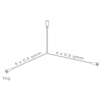 Asp&ouml;ck Kabelbaum 7 Meter mit 7-poliger Stecker