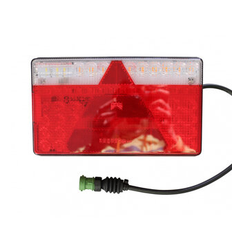 Asp&ouml;ck R&uuml;ckleuchte MultiLED II Rechts 5P