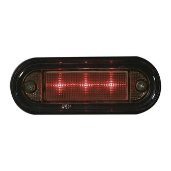 Dasteri LED Positionsleuchte Rot 24V