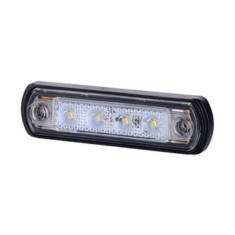 Horpol LED Postionsleuchte Wei&szlig; Flache Montage 4 LEDS LD-675