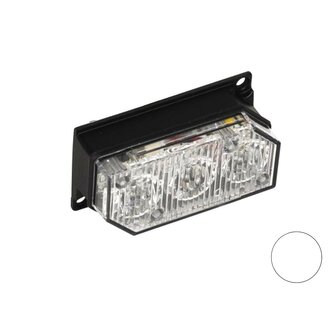 Dasteri LED-Blitzleuchte mit 3 Leds Weiss