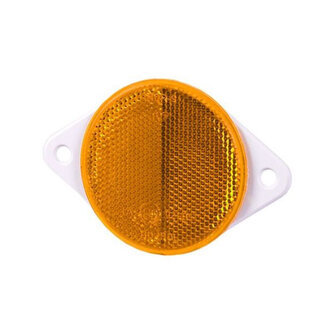 Horpol Reflektor Rund 2 Bolzen &Oslash;79mm Orange