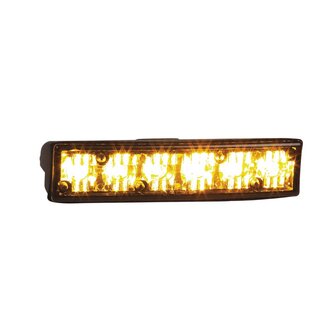 Dasteri LED-Blitzer mit 6 LEDs Orange