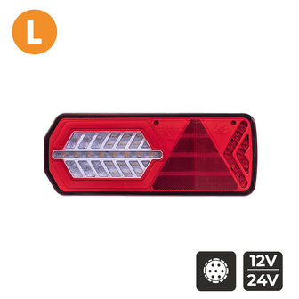 Dasteri DSL-5003TR LED R&uuml;ckleuchte Links + Dreieck Reflektor