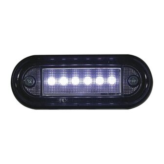 Dasteri LED Positionsleuchte Wei&szlig; 24V