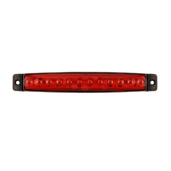 Dasteri LED Positionsleuchte Rot Lang 24V