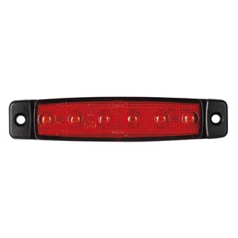 Dasteri LED Positionsleuchte Rot 12V