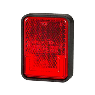 Horpol LED Positionsleuchte Rot + Reflektor NEON Look