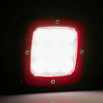 12W LED Arbeitsscheinwerfer Eckig Basic - Werkenbijlicht