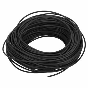 FLRY-B Kabel Schwarz 0,75mm&sup2; | Rolle 50M