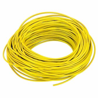 FLRY-B Kabel Gelb 0,5mm&sup2; | Rolle 50M