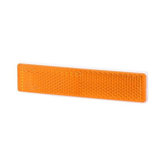 Horpol Reflektor Rechteckig mit Klebestreifen 103x21mm Orange