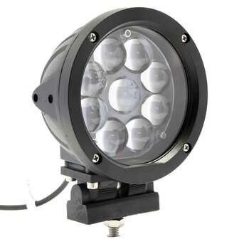 45W LED Fernscheinwerfer Schwarz