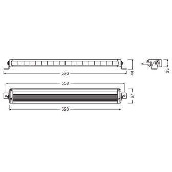 Osram LED Lightbar Fernscheinwerfer VX500-SP 53cm
