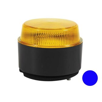 Dasteri Led Warnleuchte Flache Montage Blau