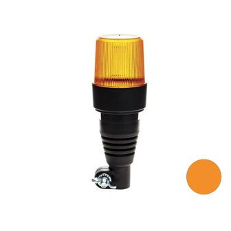 Dasteri Orange LED Warnleuchte Mit Flexibler Schwenkarm