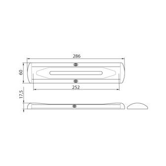 Dasteri LED Innenleuchte 28,6CM High Power