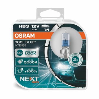Osram HB3 12V 60W P20d Cool Blue Intense (NEXT GEN) 2 St&uuml;ck