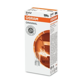 Osram Gl&uuml;hbirne 24V Original Line W2.1x9.5d 10 St&uuml;ck