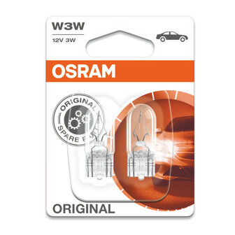 Osram W3W Gl&uuml;hbirne 12V W2.1x9.5d Original Line