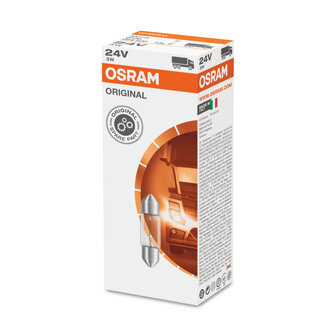 Osram Gl&uuml;hbirne 24V Original Line SV8.5-8 10 St&uuml;ck