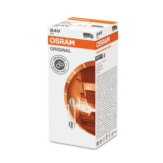 Osram Gl&uuml;hbirne 24V Original Line SV8.5-8 5W 10 St&uuml;ck