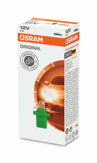 Osram Gl&uuml;hbirne 12V B8.5d Original Line 10 St&uuml;ck
