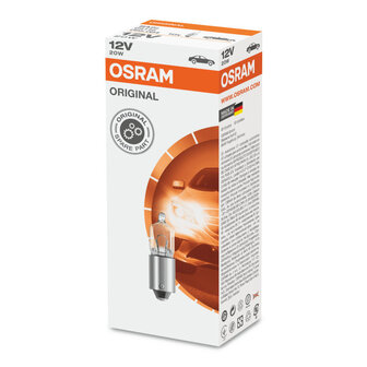 Osram Gl&uuml;hbirne BA9s 12V 20W Osram Original 10 St&uuml;ck