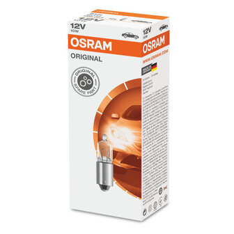 Osram Gl&uuml;hbirne 12V BA9s Original Line 10 St&uuml;ck