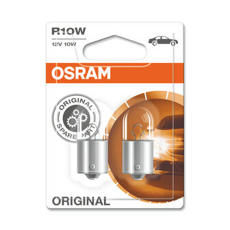 Osram R10W Gl&uuml;hbirne BA15s 12V Original Line 2 St&uuml;ck