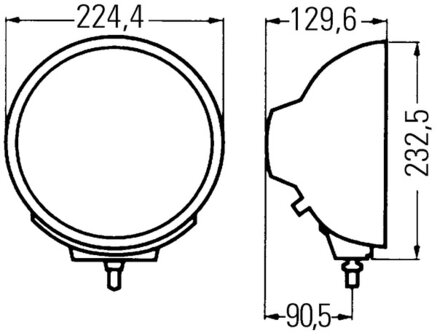 Hella Verstr Luminator m/stl H1 | 1F8 007 560-041