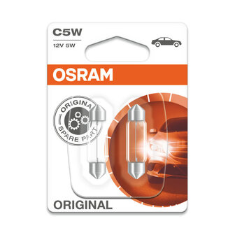 Osram C5W Gl&uuml;hbirne SV8.5-8 Original Line 2 St&uuml;ck