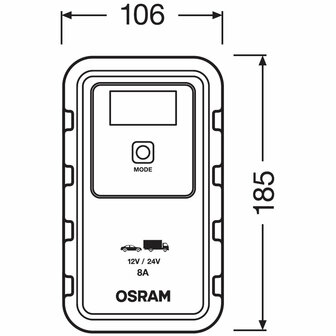 Osram BATTERY Charge 908 Akkuladeger&auml;t