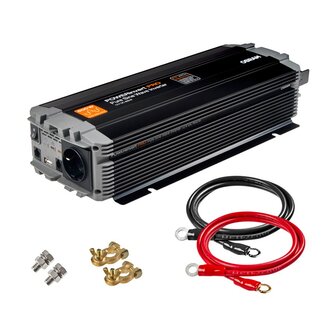 Osram 12V 600W POWERinvert PRO Pure Sine Wave Inverter OEINVPAR6 RCD