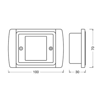 Osram LCD Frame OINVFRM