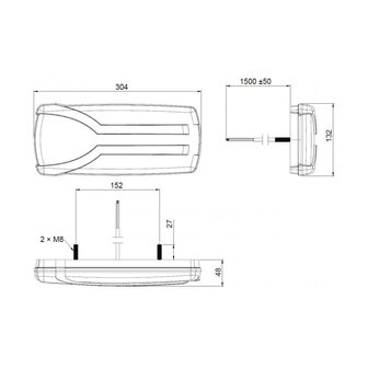 Horpol LED R&uuml;ckleuchte Links Carmen LZD 2300