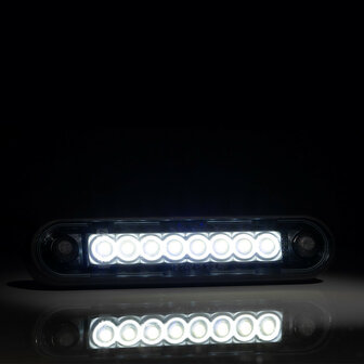 Fristom LED Positionsleuchte Wei&szlig; Dark Look FT-073