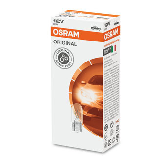 Osram Gl&uuml;hbirne 12V W2.1x9.5d Original Line 10 St&uuml;ck