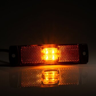 Fristom LED Positionsleuchte Orange + Reflektor FT-017