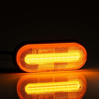 Fristom LED Positionsleuchte Orange ADR + 0,5m Kabel