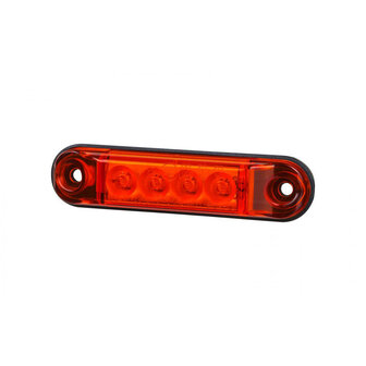 Horpol Slim LED Positionsleuchte Rot 10-30V LD-2329