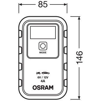 Osram BATTERY Charge 904 Akkuladeger&auml;t