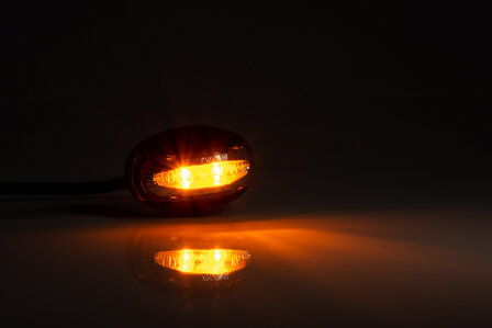 Fristom LED Positionsleuchte Orange Oval