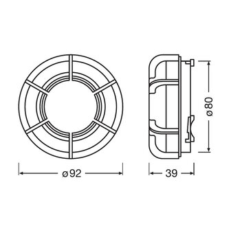 Osram Ledriving Scheinwerferkappe Set LEDCAP01