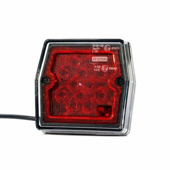 Fristom FT-223 LED Nebelschlussleuchte Kabel 12V